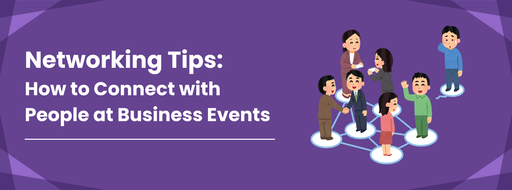 How to connect with people at business events - Featured Image